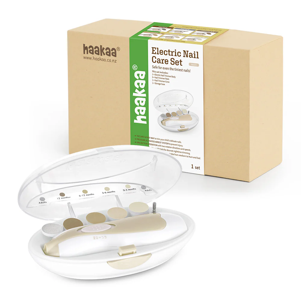 Haakaa Baby Nail Care Set - Acorn - Image 2