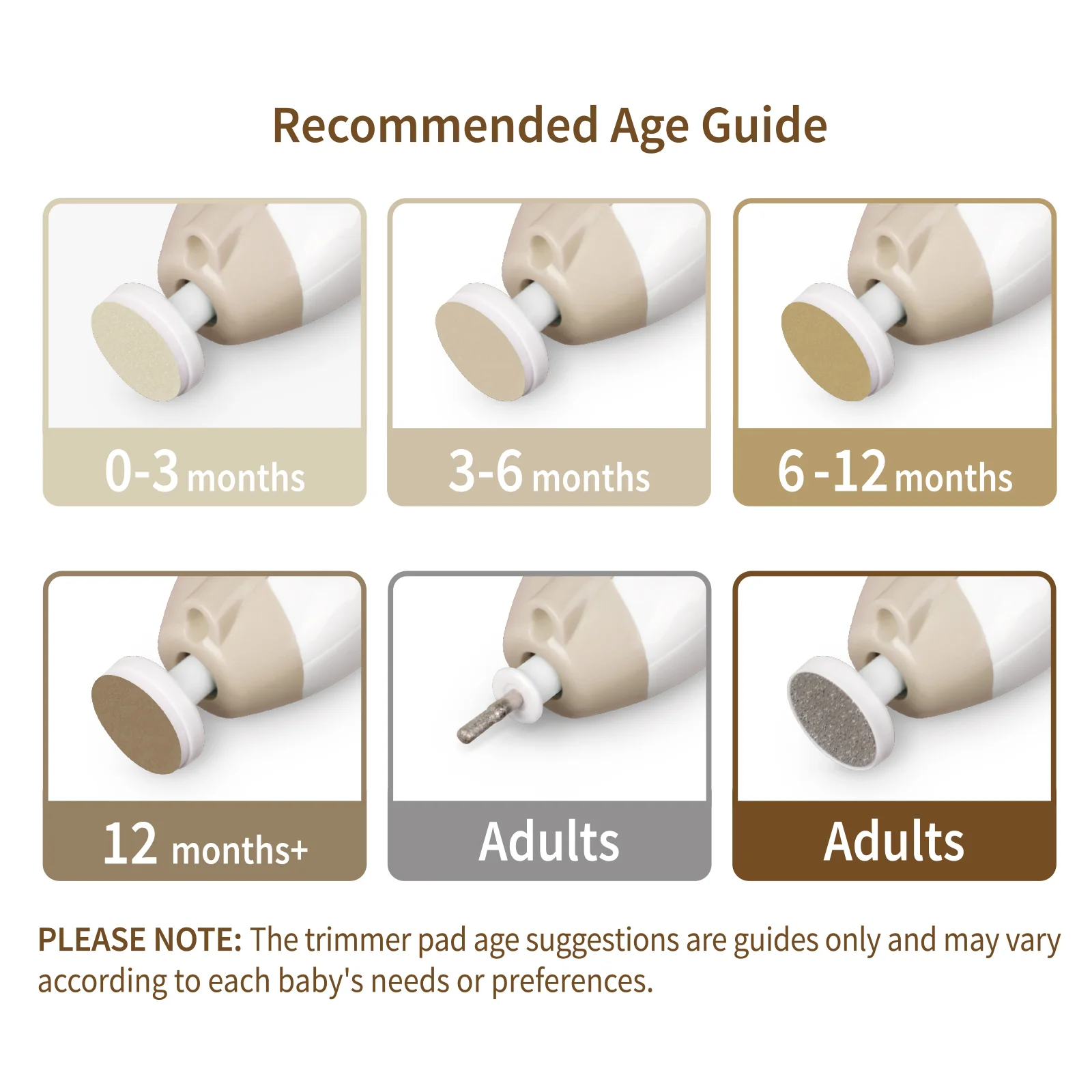 Haakaa Baby Nail Care Set - Acorn - Image 7