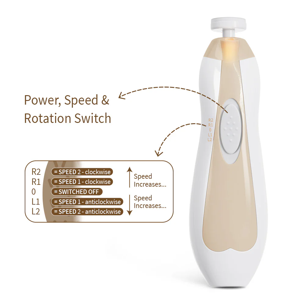 Haakaa Baby Nail Care Set - Acorn - Image 9