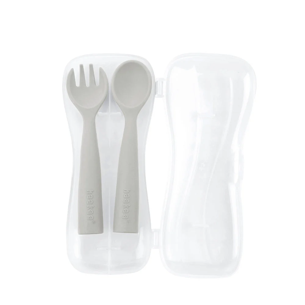 Haakaa Bendy Silicone Cutlery Set (Pack of 4) - Image 5
