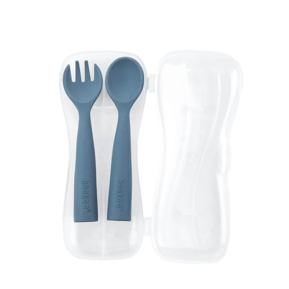 Haakaa Bendy Silicone Cutlery Set (Pack of 4) - Image 6