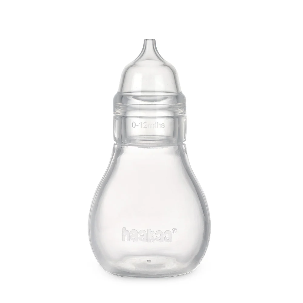 Haakaa Easy-Squeezy Silicone Bulb Syringe (0m+) (Pack of 4) - Image 3
