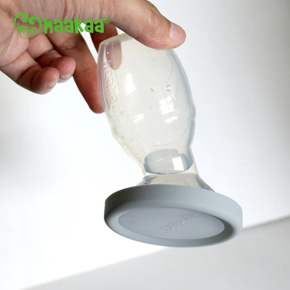 Haakaa Gen 1 Silicone Pump with Silicon Lid 1 Set (Pack of 6) - Image 4