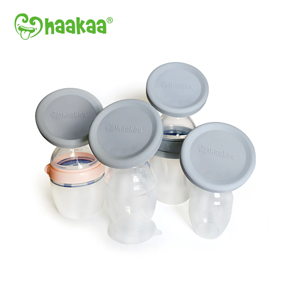 Haakaa Gen 2 Silicone Pump with Silicon Lid 1 Set - Image 7