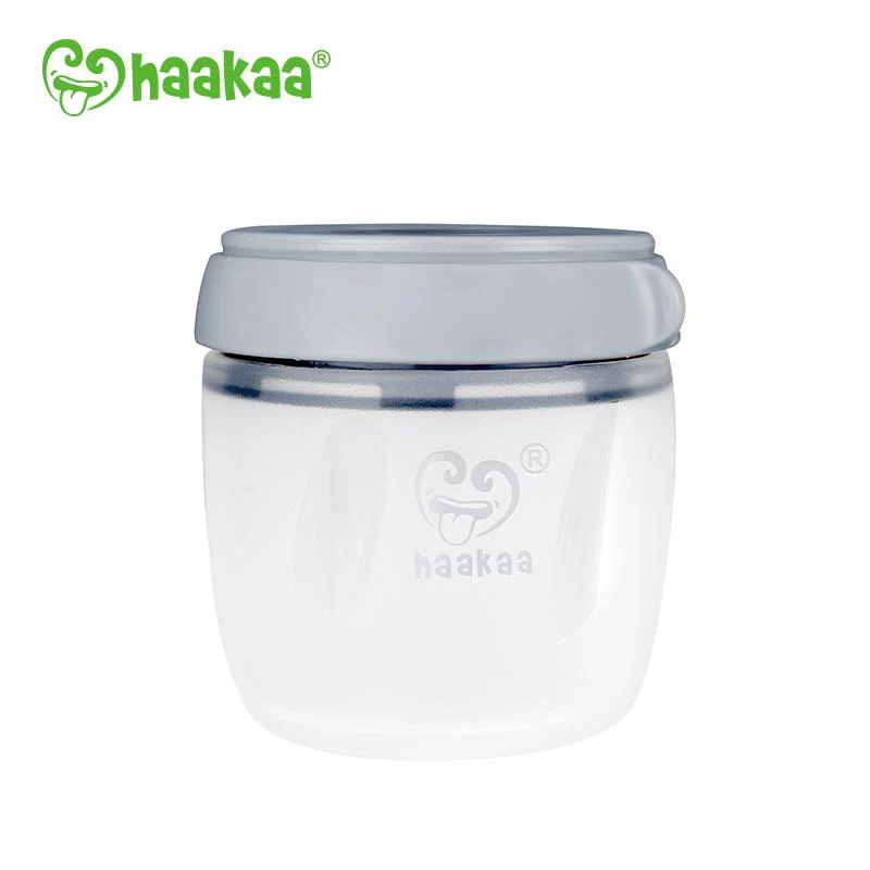 Haakaa Gen 3 Silicone Storage Container 6oz/160ml, 1 pk (Pack of 2) - Image 2