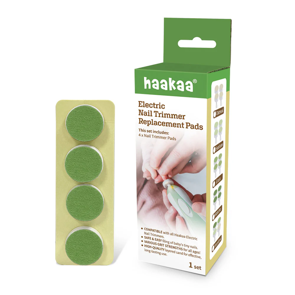 Haakaa Nail Trimmer Replacement Pads - Meadow, 4 PK - Image 10
