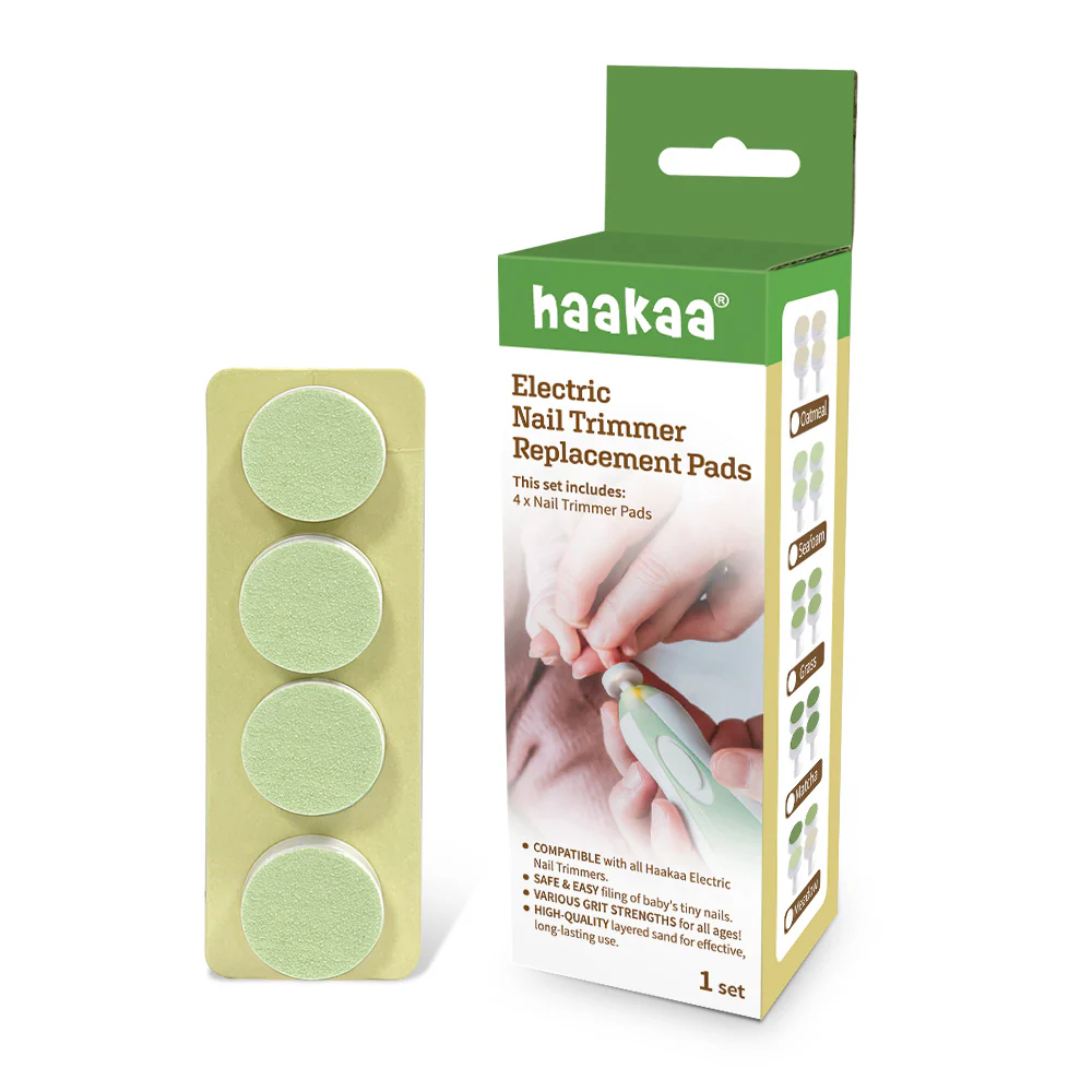 Haakaa Nail Trimmer Replacement Pads - Meadow, 4 PK - Image 8