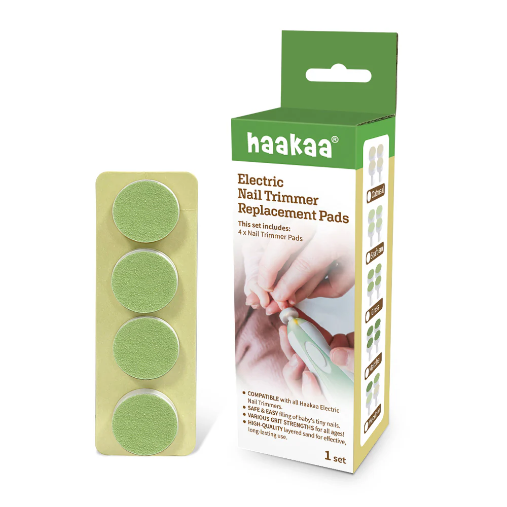 Haakaa Nail Trimmer Replacement Pads - Meadow, 4 PK - Image 9