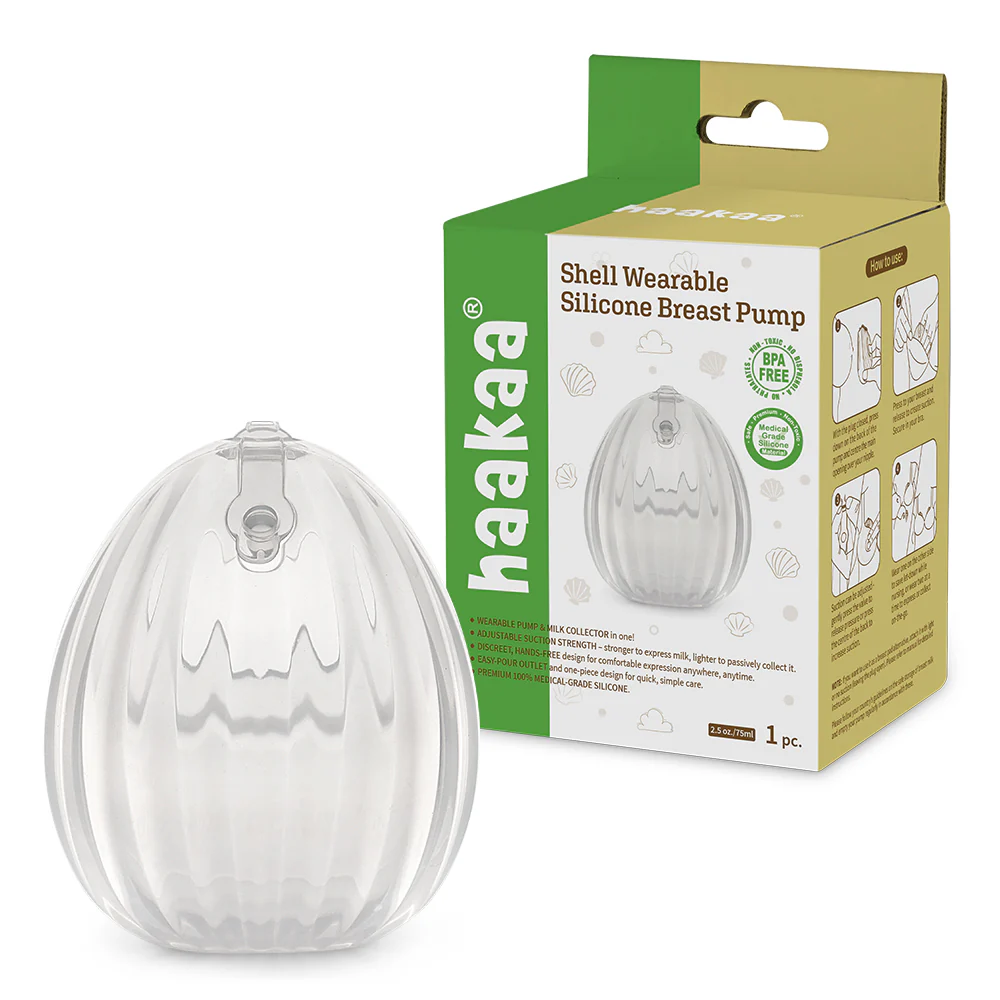 Haakaa Shell Wearable Silicone Breast Pump 2.5 oz (Pack of 6) - Image 11