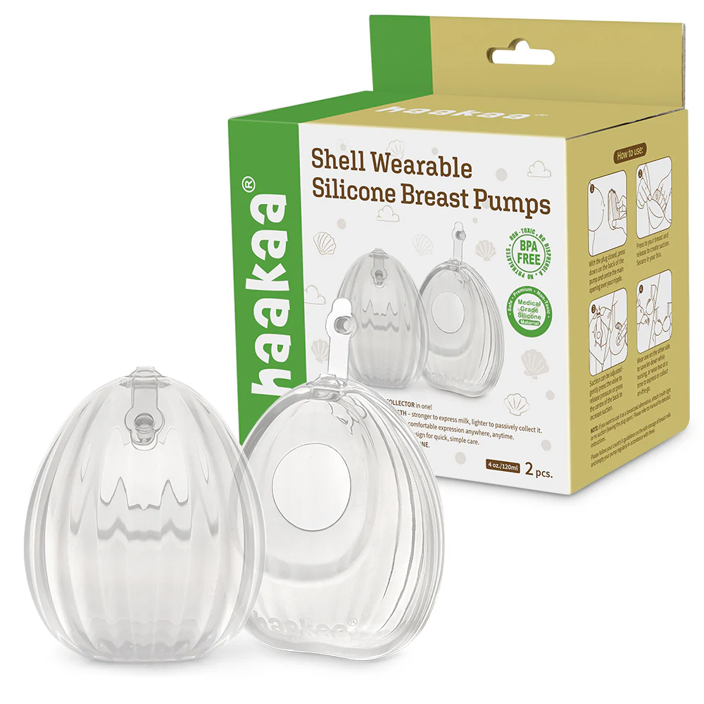 Haakaa Shell Wearable Silicone Breast Pump 2.5 oz (Pack of 6) - Image 14