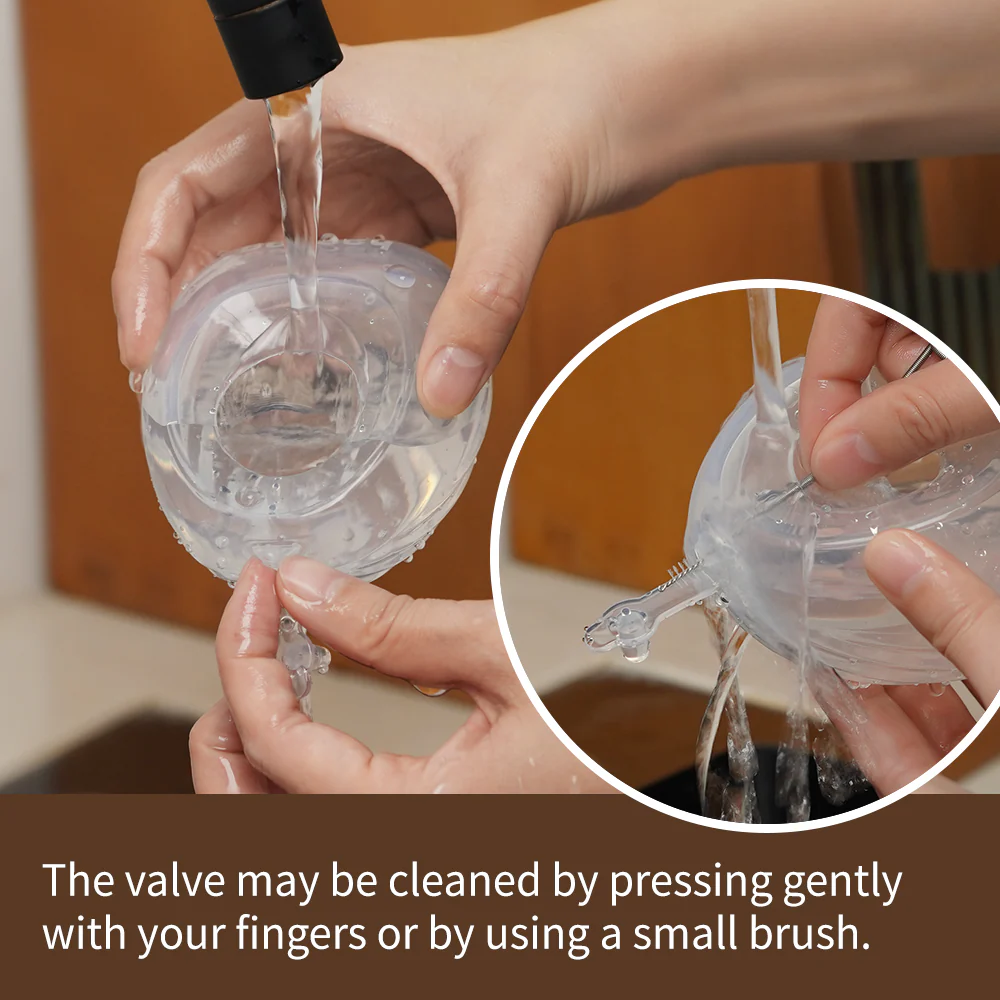 Haakaa Shell Wearable Silicone Breast Pump 2.5 oz (Pack of 6) - Image 9