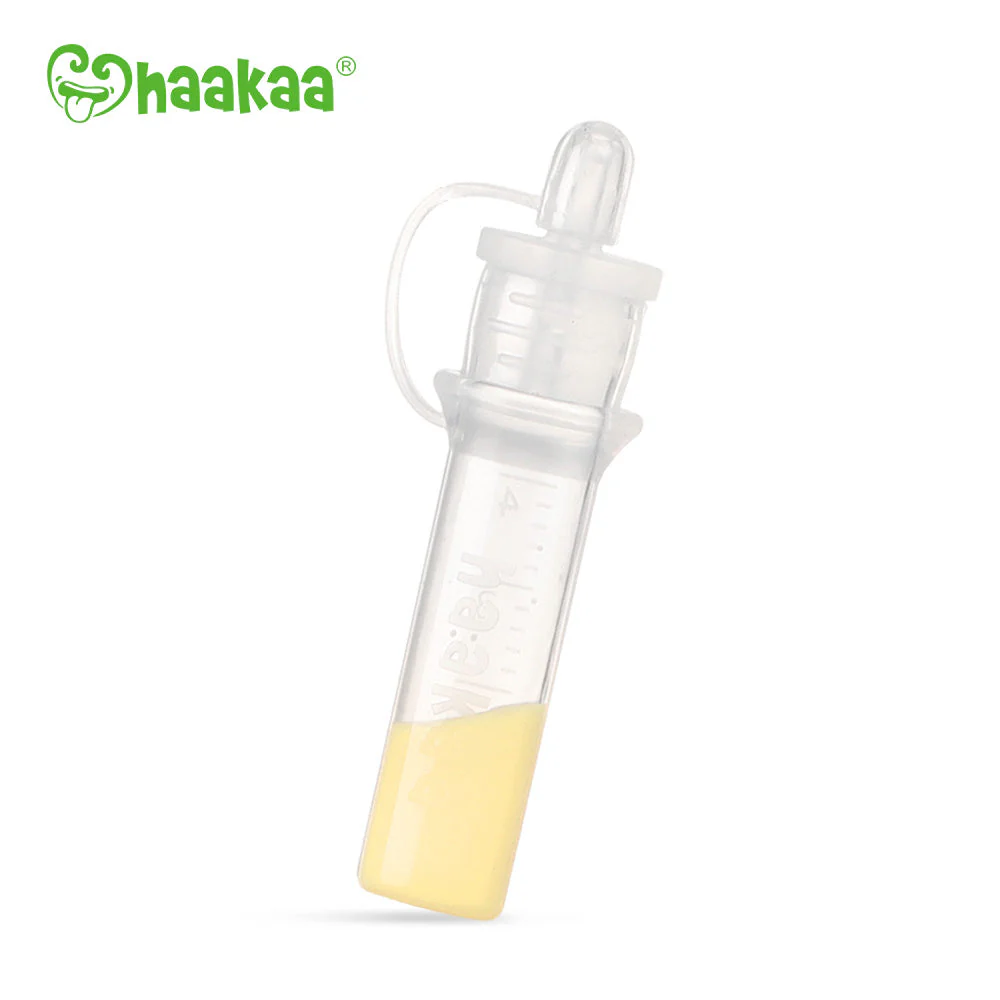 Haakaa Silicone Colostrum Collectors 4 ml, 2 PK (Pre-Sterilized) (Pack of 6) - Image 4