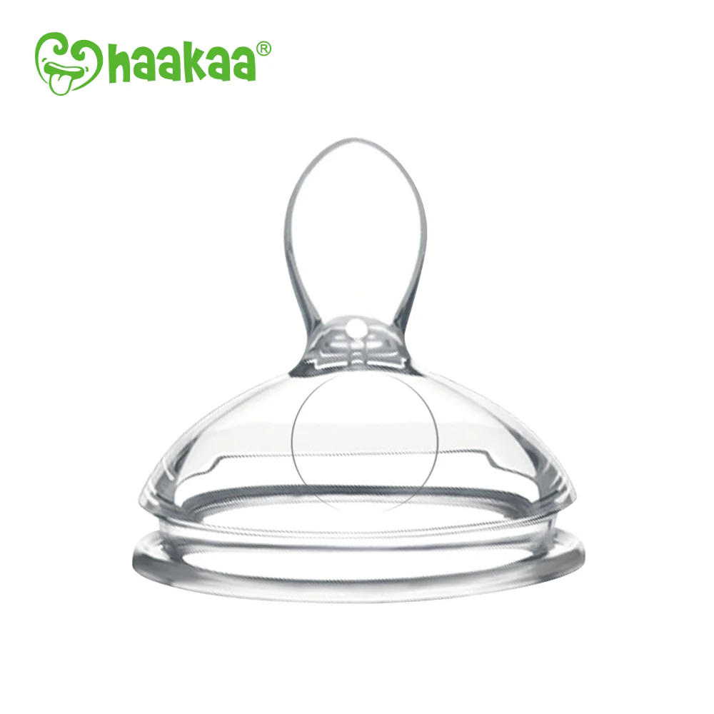 Haakaa Silicone Feeding Spoon Head  for Gen 3 Bottle 1 pk (Pack of 4)