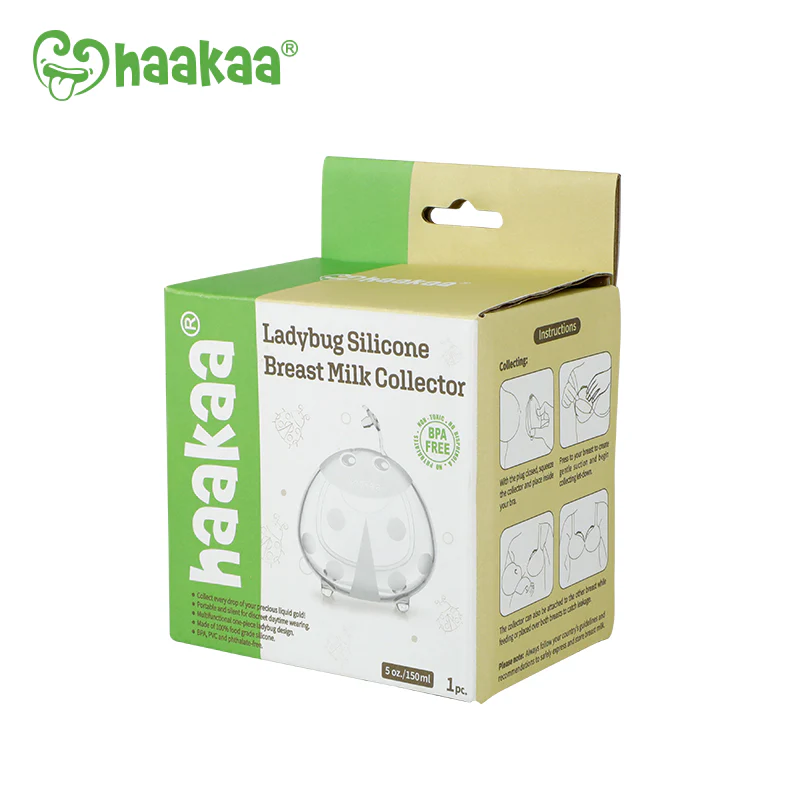 Haakaa Ladybug Silicone Milk Collector 5 oz/150 ml 1 PK (Pack of 6) - Image 8