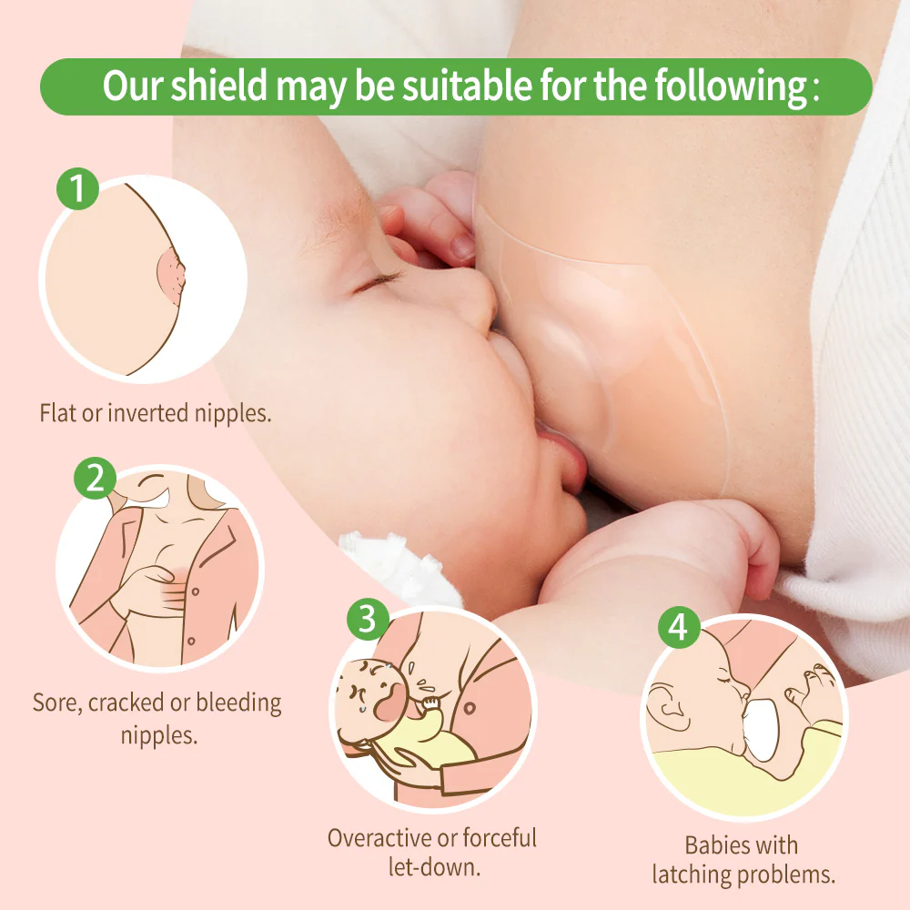 Haakaa Silicone Nipple Shields 2-pk (18 mm) - Image 10