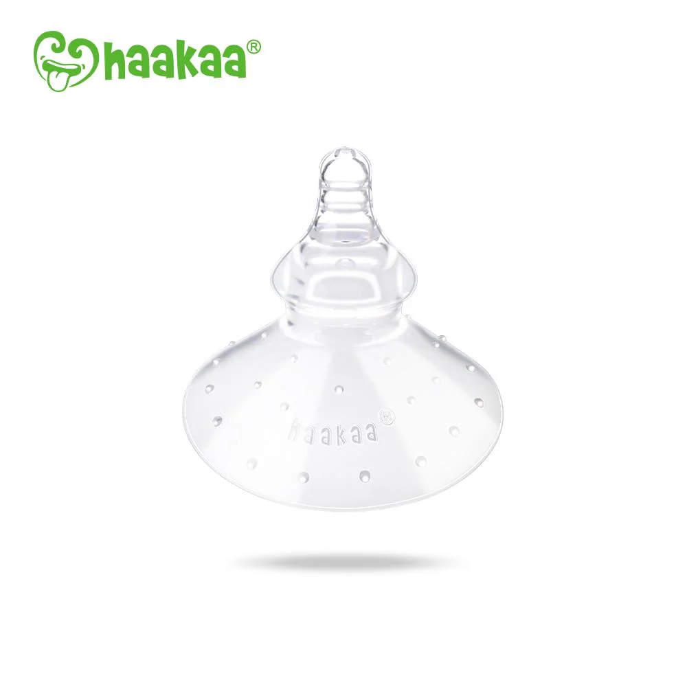 Haakaa Silicone Nipple Shields Round Shape (Pack of 4)