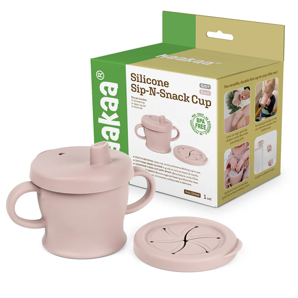 Haakaa Silicone Sip-N-Snack Cup 8 oz - Image 16