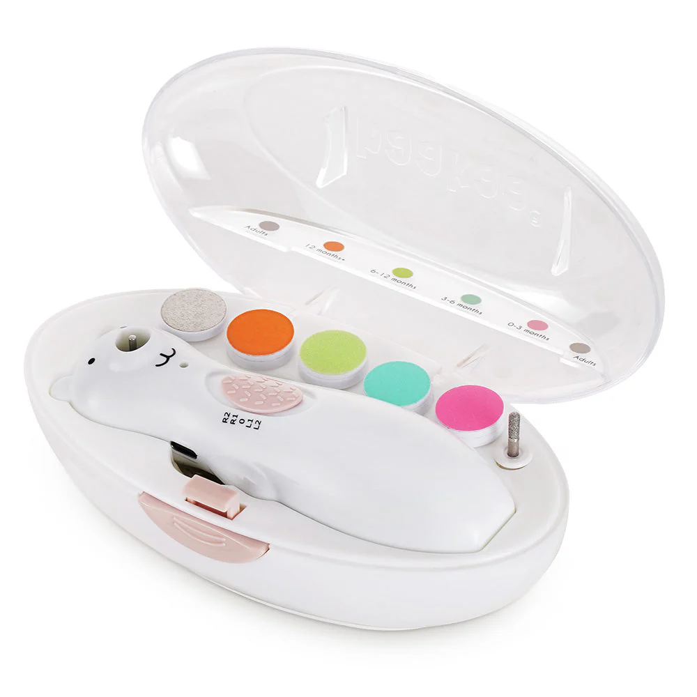 Haakaa Happii Bear Rechargeable Nail Trimmer Set (Pack of 4)