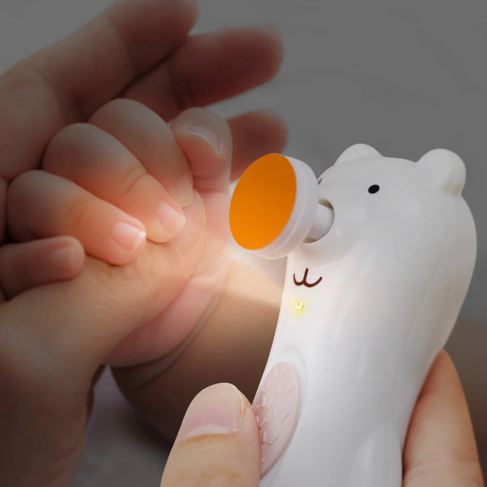 Haakaa Happii Bear Rechargeable Nail Trimmer Set (Pack of 4) - Image 4
