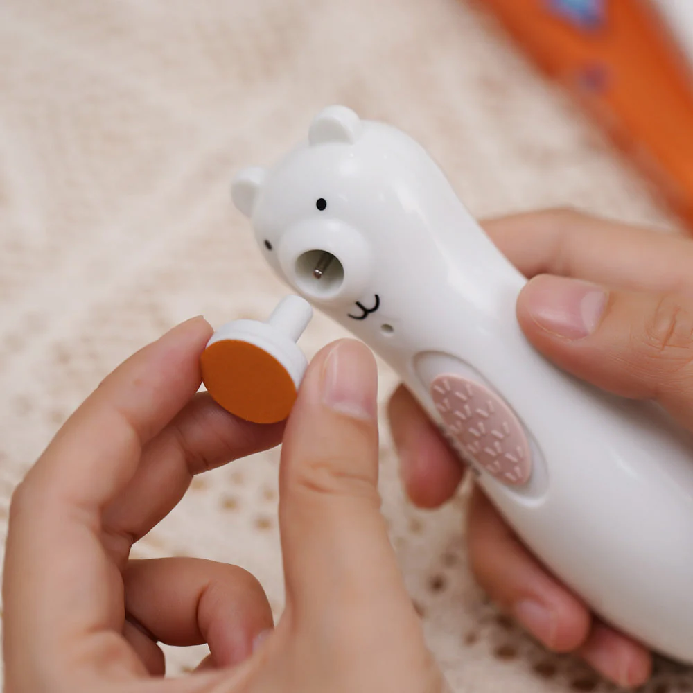 Haakaa Happii Bear Rechargeable Nail Trimmer Set (Pack of 4) - Image 6
