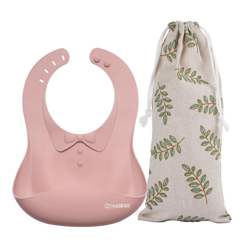 Haakaa Silicone Baby Bib 1 PK (Pack of 4) - Image 10