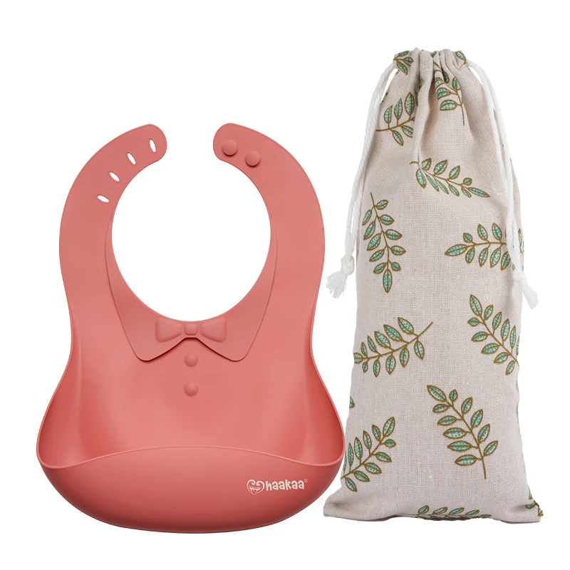Haakaa Silicone Baby Bib 1 PK (Pack of 4) - Image 11