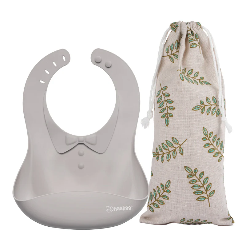 Haakaa Silicone Baby Bib 1 PK (Pack of 4) - Image 13