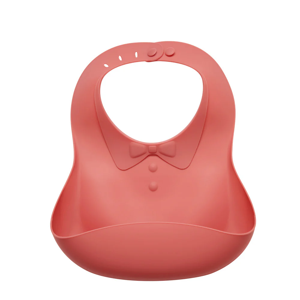Haakaa Silicone Baby Bib 1 PK (Pack of 4) - Image 3