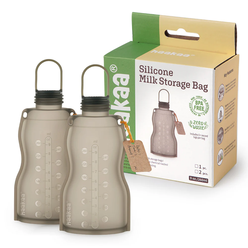 Haakaa Silicone Milk Storage Bag (9oz/260ml) - Image 11